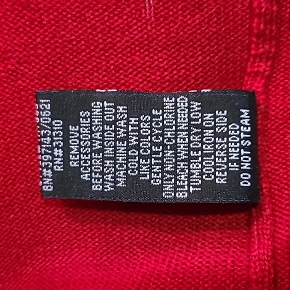 A. Beyer Fit and Flare Sweater Dress With Scarf Juniors Size Large - Picture 5 of 14